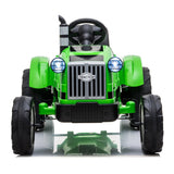 Remote Control Electric Excavator Toy Tractor for Kids - 12V with 2.4GHz RC