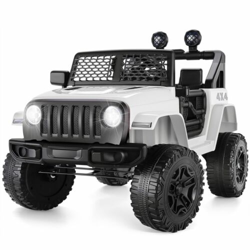 12V Electric Ride On Jeep Toy Car with Remote Control for Kids - Perfect for Boys and Girls!