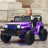 Remote Control Kids Ride-on Jeep Car for Hours of Fun Driving