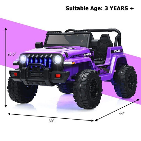 Remote Control Kids Ride-on Jeep Car for Hours of Fun Driving