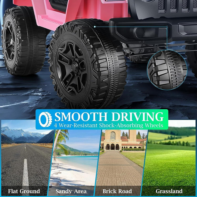 Remote Control Lamborghini Electric Ride-On Car for Kids 24/12V