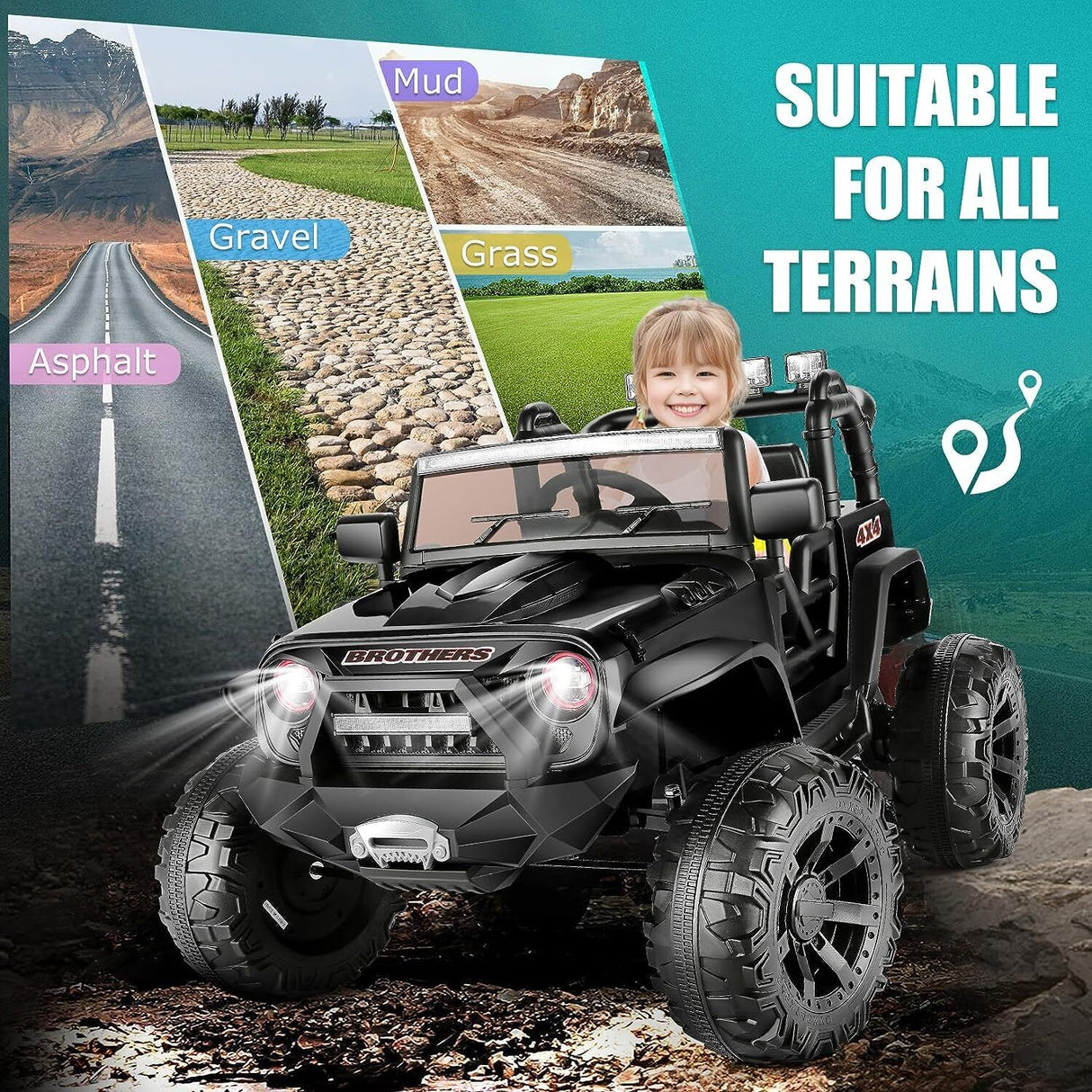 Remote Control Lamborghini Electric Ride-On Car for Kids 24/12V