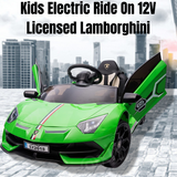 Remote Control Lamborghini Electric Ride-On Car for Kids 24/12V