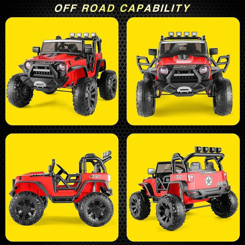 Electric Lamborghini Ride-On Car for Kids with Remote Control - 24/12V Truck Design