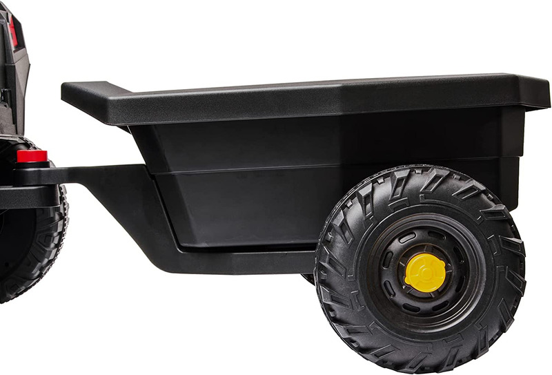 Remote Control Ride-On Truck for Kids with Spring Suspension and LED Lights - 12V