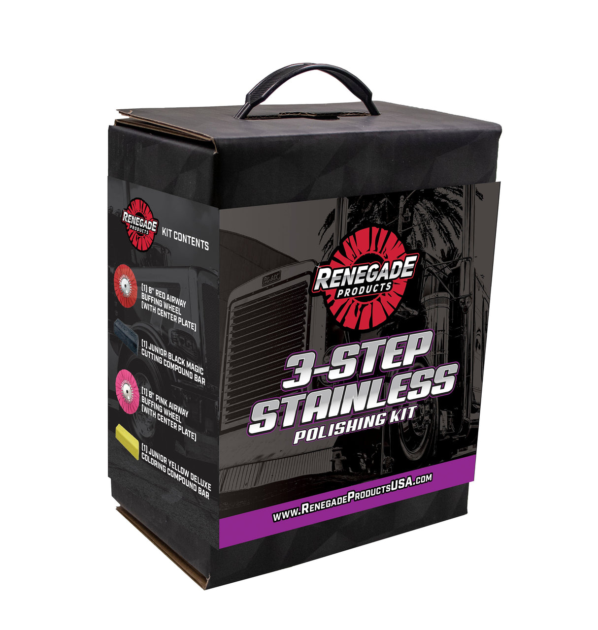 3-Step Stainless Steel Polishing Kit
