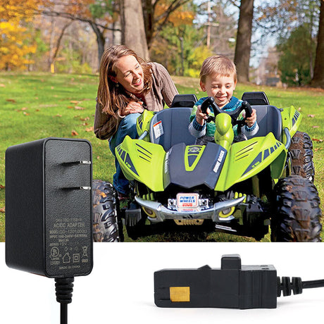 Replacement 12V Charger for Power Wheels 00801-1869 Grey Battery by Fisher Price