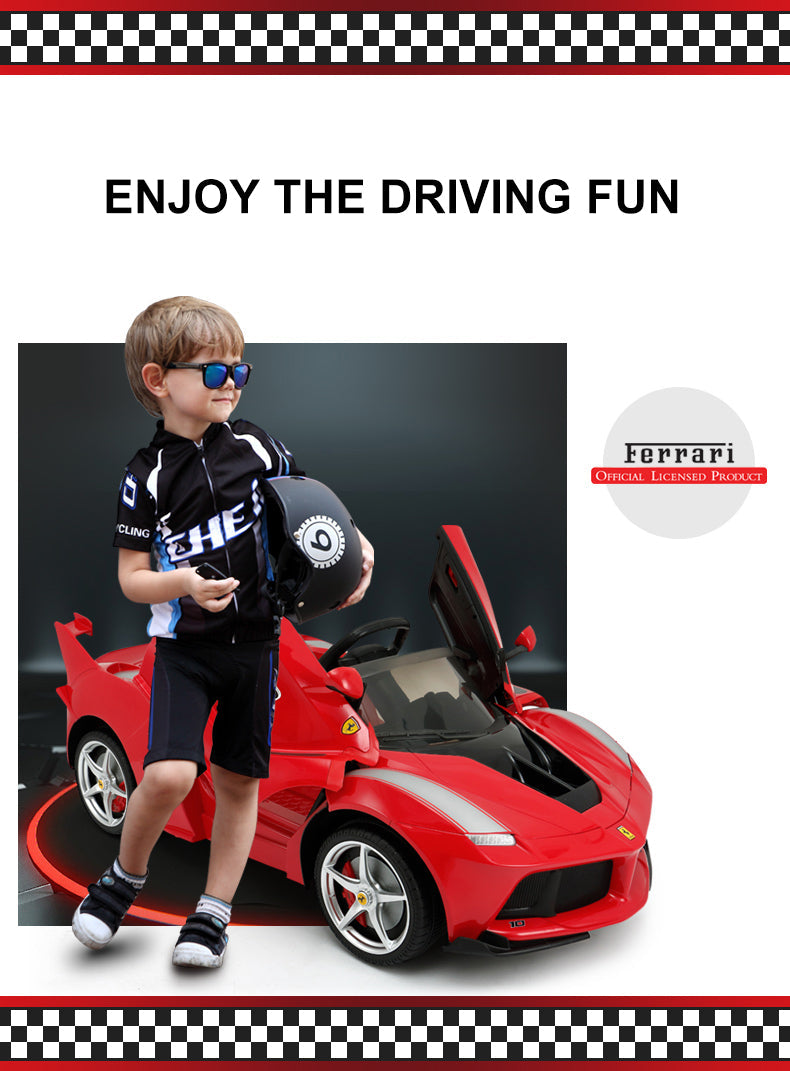 World Famous LaFerrari Edition Ferrari Electric Ride On Car For Children W/Wireless Parental Control