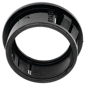 Jandorf Conduit Bushing, Nylon, Black, 3/4 in Dia Panel Hole, 0.453 in Thick Panel #61432 Jandorf