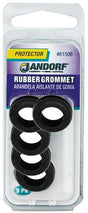 Jandorf 61506 Grommet, Rubber, Black, 1/4 in Thick Panel Jandorf
