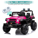 Rev up the Fun: 2.4G RC Electric Ride-On Car for Kids with 3 Speed Modes