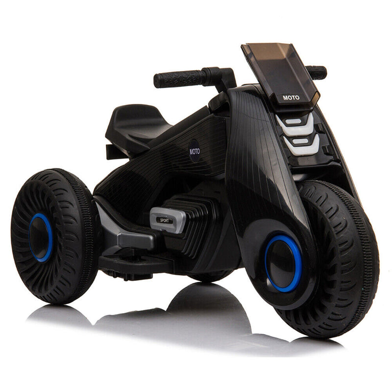 Rev Up the Fun: 6V Electric Ride-On Motor Bike for Kids with Double Drive and Music - 3 Wheels