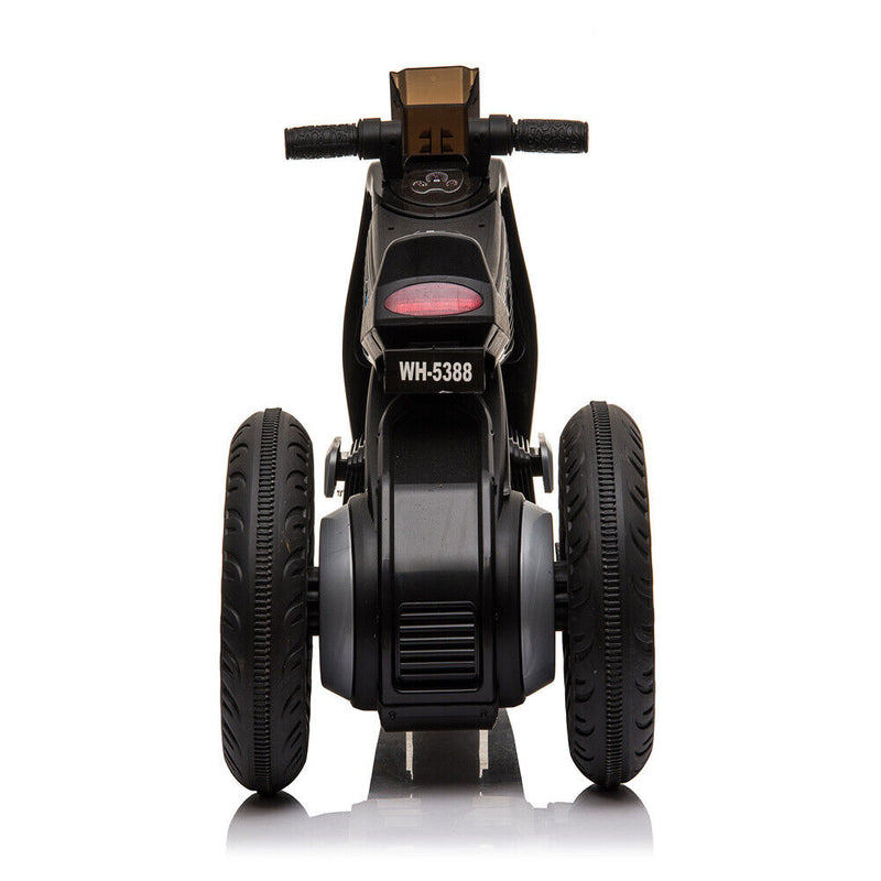 Rev Up the Fun: 6V Electric Ride-On Motor Bike for Kids with Double Drive and Music - 3 Wheels