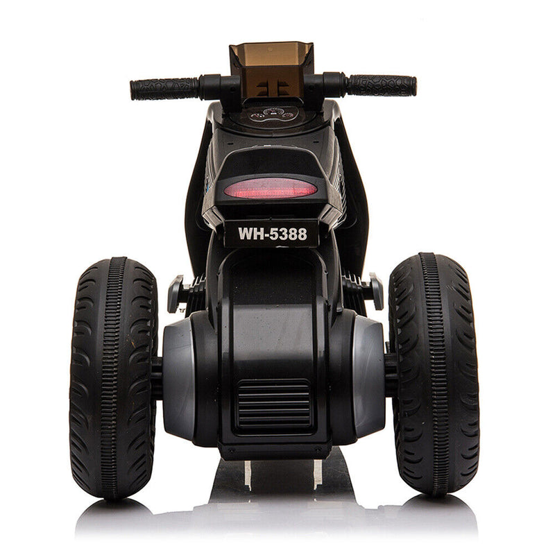 Rev Up the Fun: 6V Electric Ride-On Motor Bike for Kids with Double Drive and Music - 3 Wheels