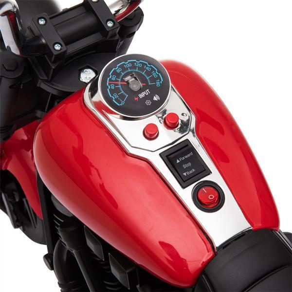 Rev Up the Fun: Electric Ride-On Motorcycle Toy with Headlights and Training Wheels for Kids