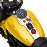 Rev Up the Fun: Electric Ride-On Motorcycle Toy with Headlights and Training Wheels for Kids