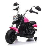 Rev Up the Fun: Electric Ride-On Motorcycle Toy with Headlights and Training Wheels for Kids