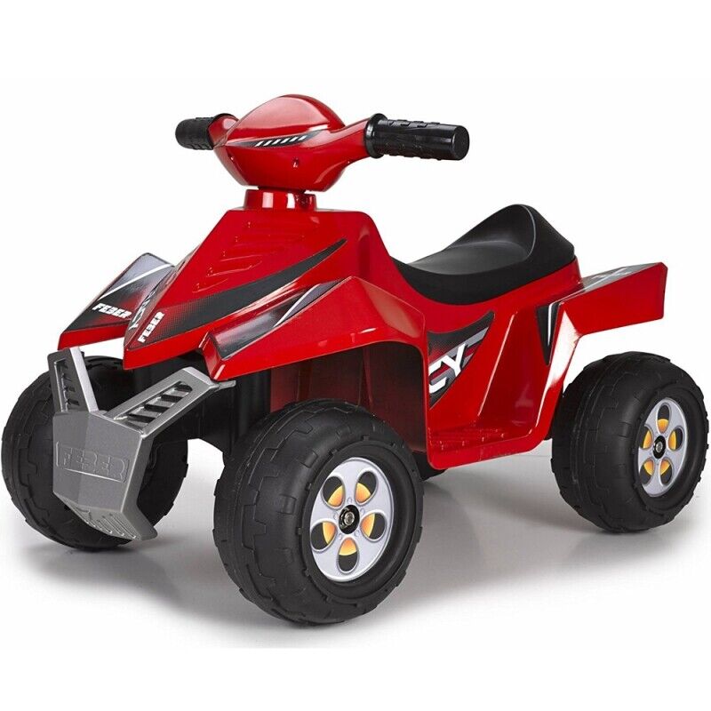 Rev Up the Fun with FEBER 6V Racy Quad Battery Ride-On