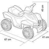 Rev Up the Fun with FEBER 6V Racy Quad Battery Ride-On