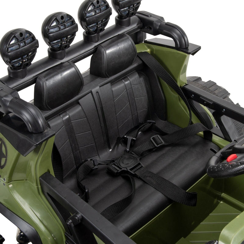 Rev up the Fun with Huffy Fortress 12V Ride-On Truck Toy - Perfect for Ages 3-6 with Real Suspension & Lights!