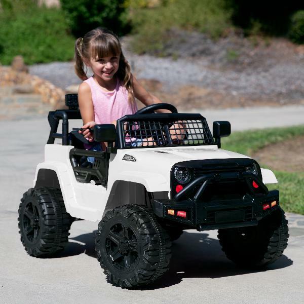 Rev Up the Fun with Our 12V Kids Ride-On Truck Car - Includes Parent Remote Control!