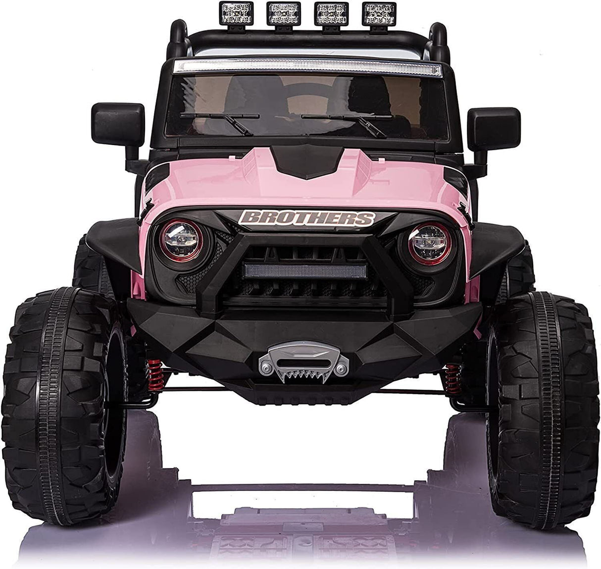 2-Seater 24V Electric Ride-On Toy Truck with Remote Control and Music for Kids