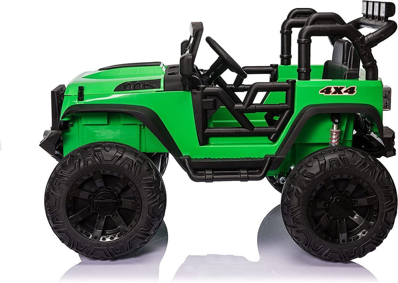 2-Seater 24V Electric Ride-On Toy Truck for Kids with Remote Control - 2x200W Power