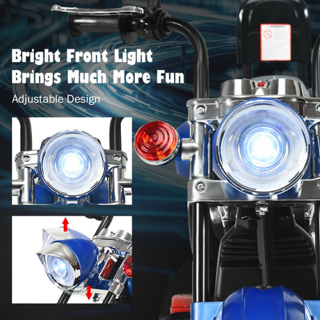 Rev Up the Fun with Our 6V 3-Wheel Kids Motorcycle!