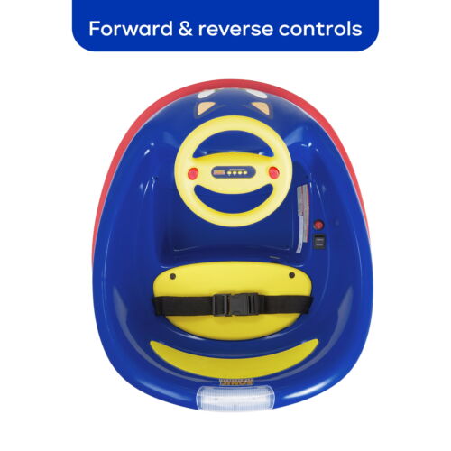 Rev up the Fun with Sonic The Hedgehog 6V Bumper Car - Battery Powered Ride on Toy with Remote for Kids