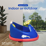 Rev up the Fun with Sonic The Hedgehog 6V Bumper Car - Battery Powered Ride on Toy with Remote for Kids