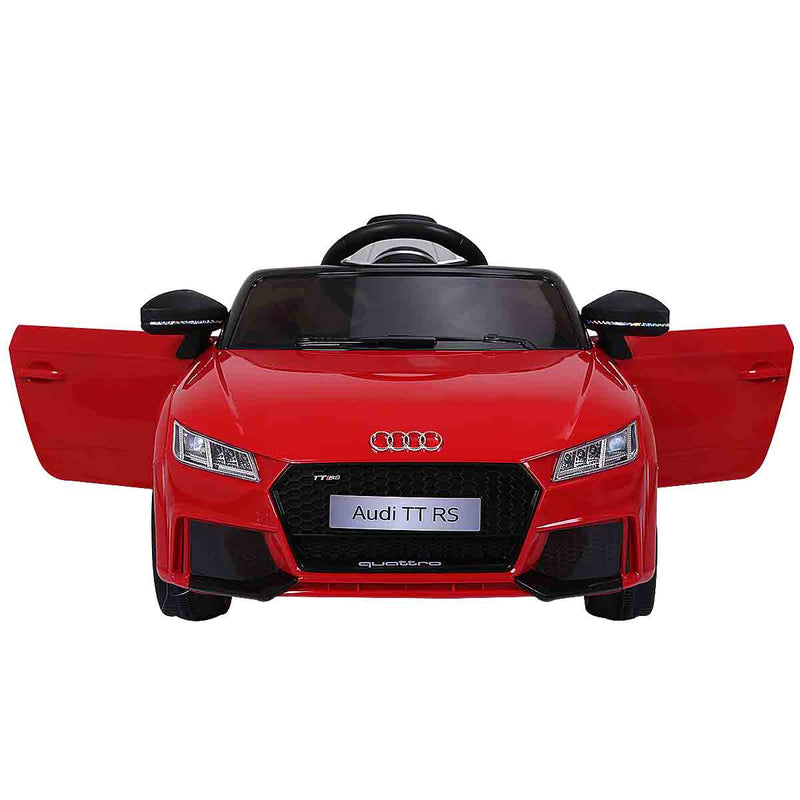 Rev Up the Fun with the 12V Electric Audi TT RS Mini Ride-On Car for Kids - Includes Remote and MP3 Compatibility!
