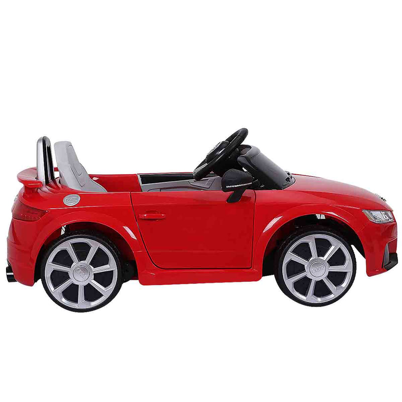 Rev Up the Fun with the 12V Electric Audi TT RS Mini Ride-On Car for Kids - Includes Remote and MP3 Compatibility!