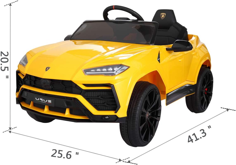 Rev Up the Fun with the 12V Licensed Lamborghini Urus Kids Ride-On Car - Electric Motorized Vehicle for Endless Adventures!