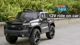 Rev Up the Fun with the Funtok Chevrolet Silverado 12V Electric Ride-On Car for Kids