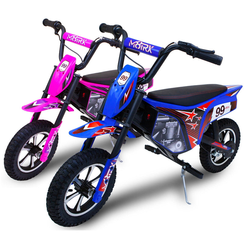 Rev Up the Fun with the M8TRIX Blue 24V Electric Dirt Bike for Kids and Teens