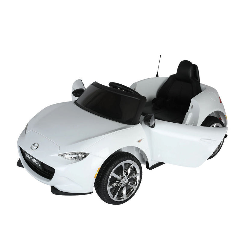 Rev up the Fun with the MAZDA MX-5 RF 12V Kids Ride-On Car - Includes 2.4G Remote Control for Parents!