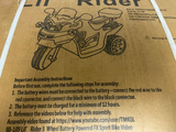 Rev Up the Fun with the New Lil Rider 80-109P 3 Wheel Ride-On!
