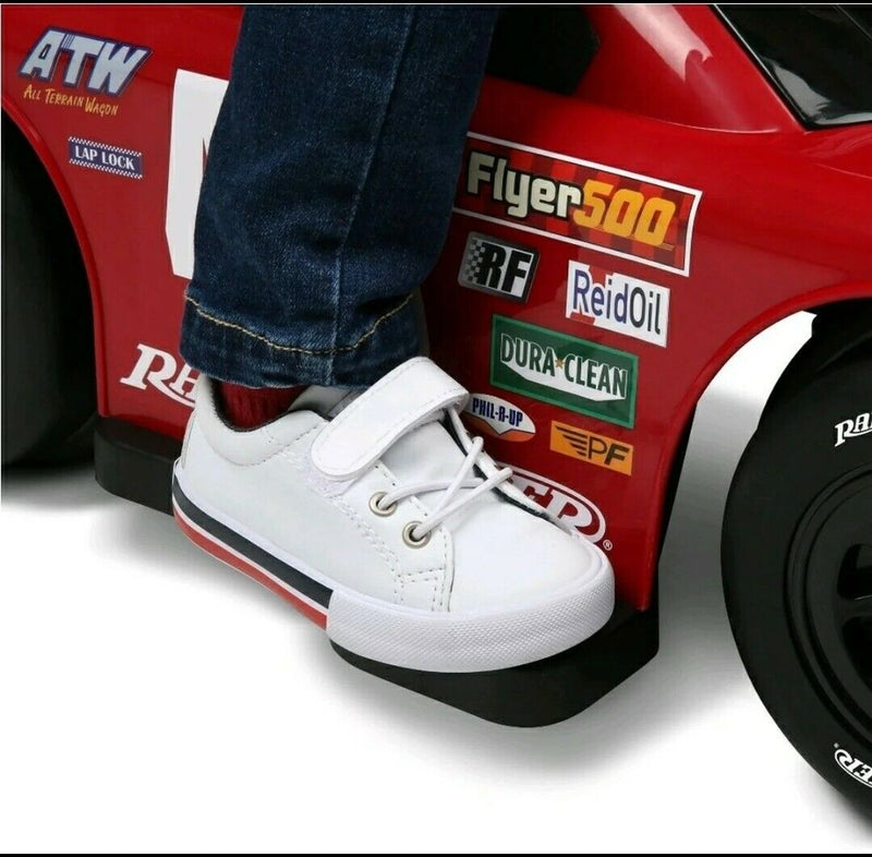 Rev Up the Fun with the Radio Flyer 6v Racer Ride On Car for Toddlers