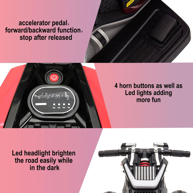 Rev Up the Fun with the Tobbi 12V Electric Trike Motorcycle for Kids