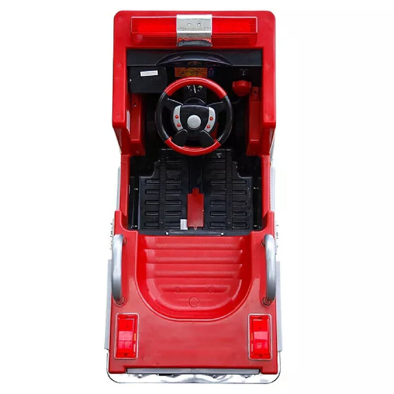 Rev Up Your Child's Imagination with the Kalee 12-Volt Firetruck Ride-On!