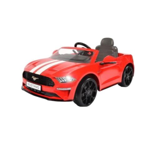 Rev Up Your Child's Playtime with the 6V Ford Mustang Ride-On - Red