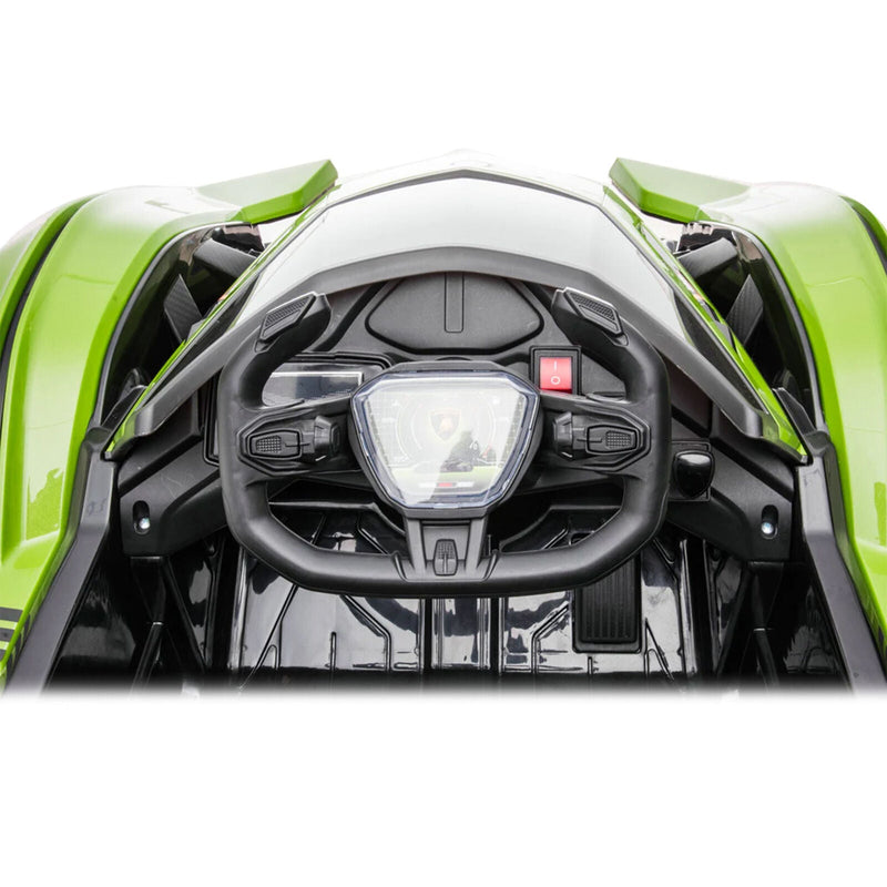 Rev Up Your Child's Playtime with the Lamborghini Gran Turismo V12 Vision Battery-Powered Ride-On Toy (Open Box)