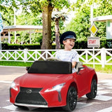 Rev Up Your Child's Playtime with the Lexus LC500 Licensed Remote Control Electric Car in Red
