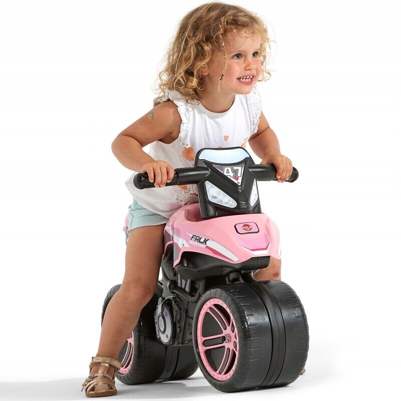 Rev Up Your Ride with FALK Rider Racing Pink Wide Wheels - Now Available for Ages 2 and Up!