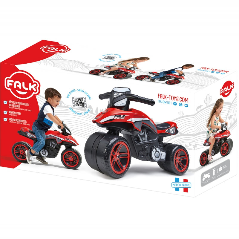 Rev Up Your Ride with FALK Rider Racing Red Wide Wheels - Now Available!