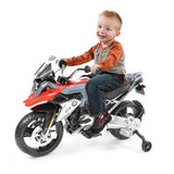 Rev Up Your Ride with the 6V BMW Motorcycle - Red/Gray