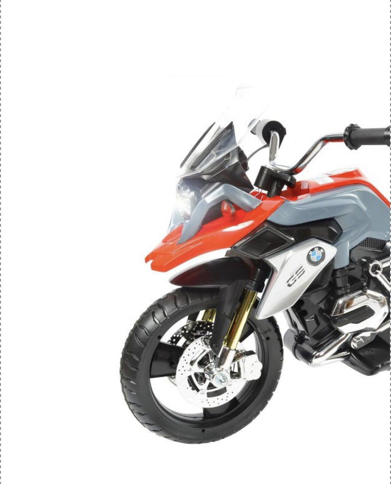 Rev Up Your Ride with the 6V BMW Motorcycle - Red/Gray