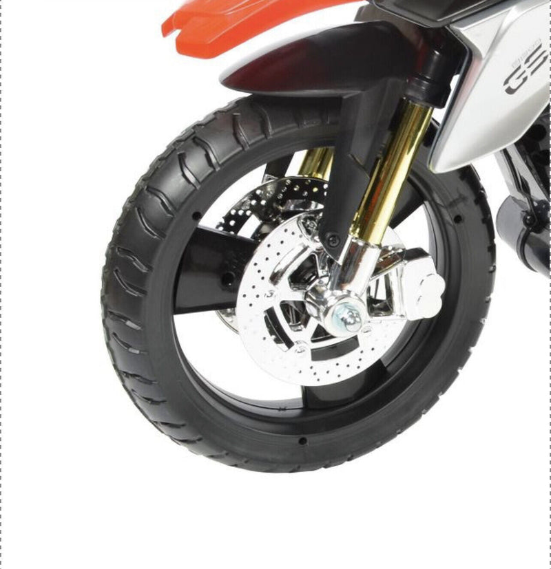 Rev Up Your Ride with the 6V BMW Motorcycle - Red/Gray