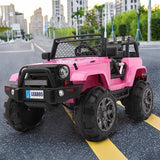 Revamped Electric Dual Drive Ride On Toy with 2.4G RC Control - Perfect Christmas Gift for Kids