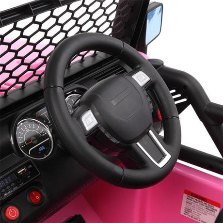 Revamped Electric Dual Drive Ride On Toy with 2.4G RC Control - Perfect Christmas Gift for Kids